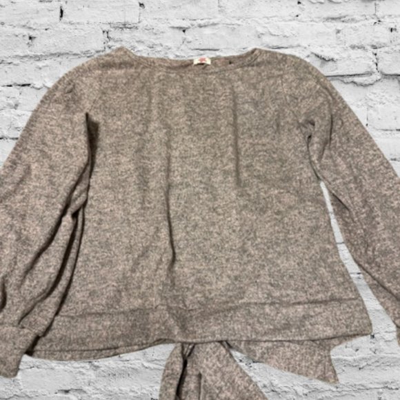 Purple Heathered Long Sleeve Top - Picture 3 of 7